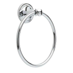 Silverton Wall Mount Round Closed Towel Ring